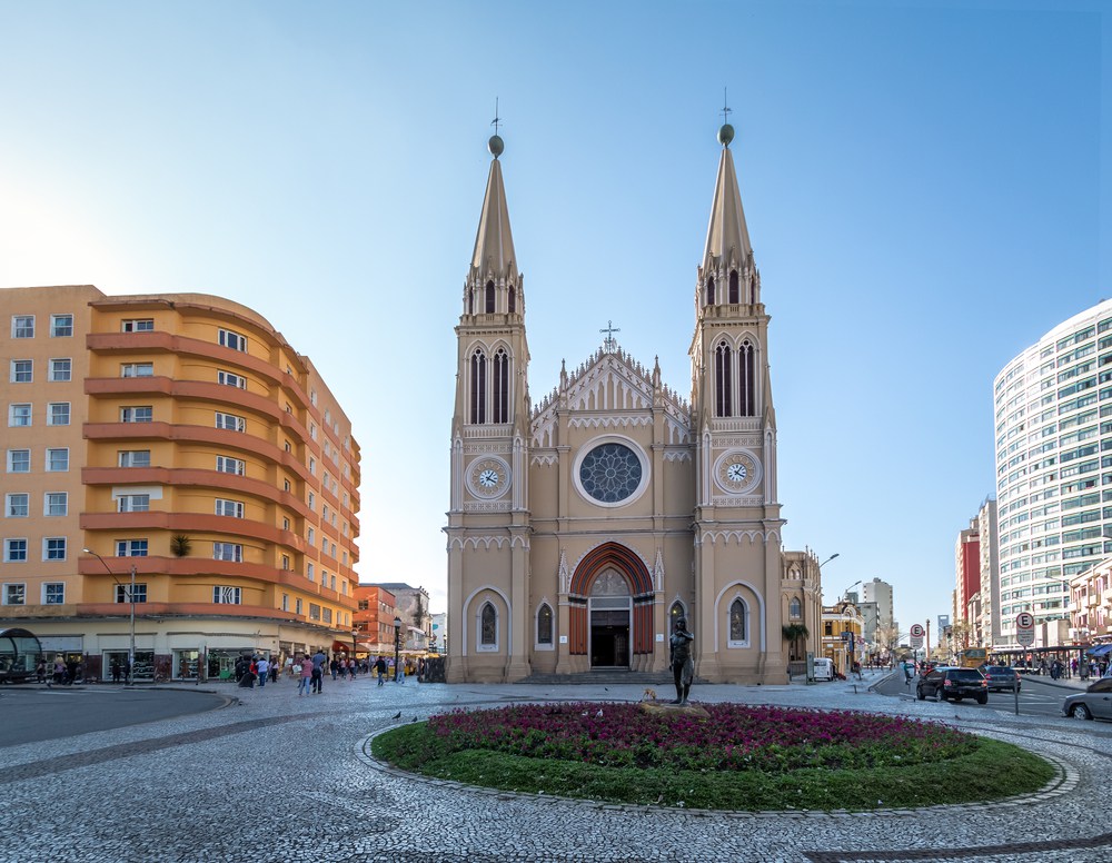 Catedral de Curitiba.