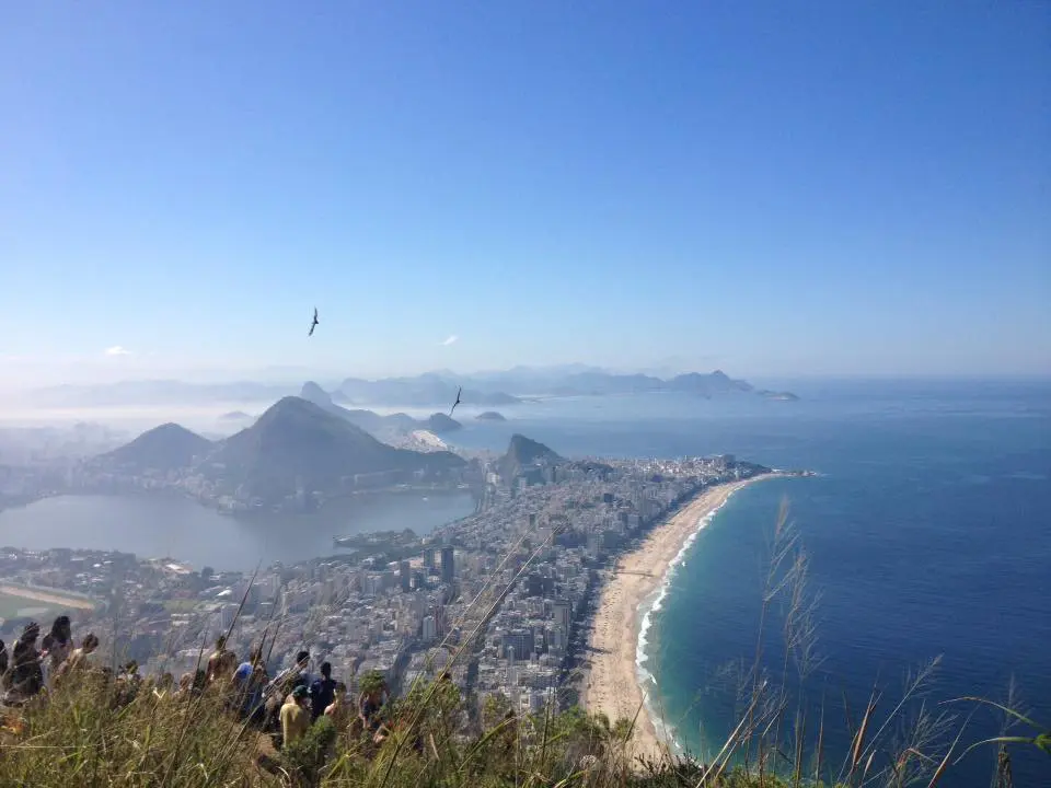 Vista do Morro dois Irmãos Pedra do Pontal