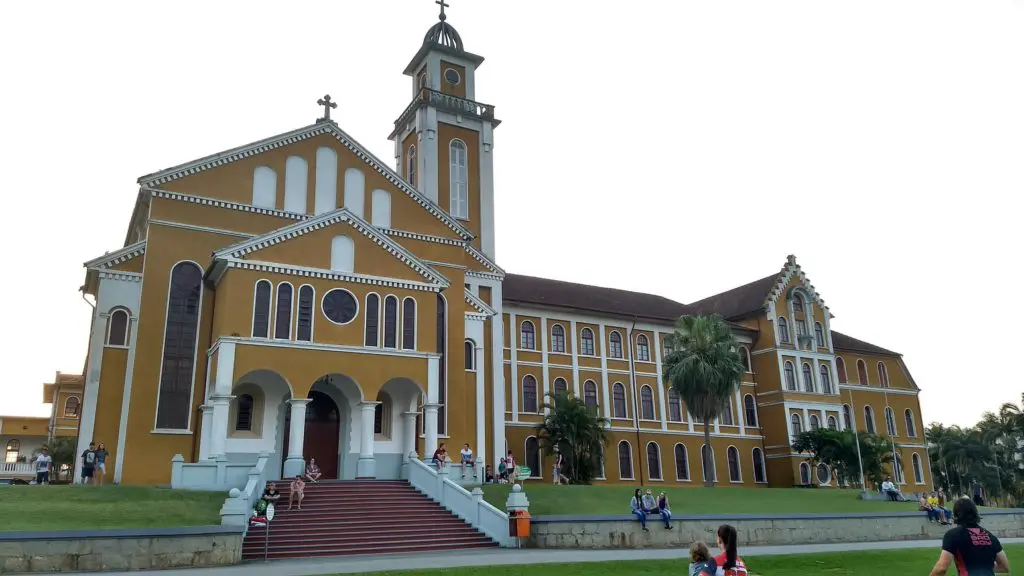 Seminário Sagrado Coração de Jesus em Corupá roteiro de corupa