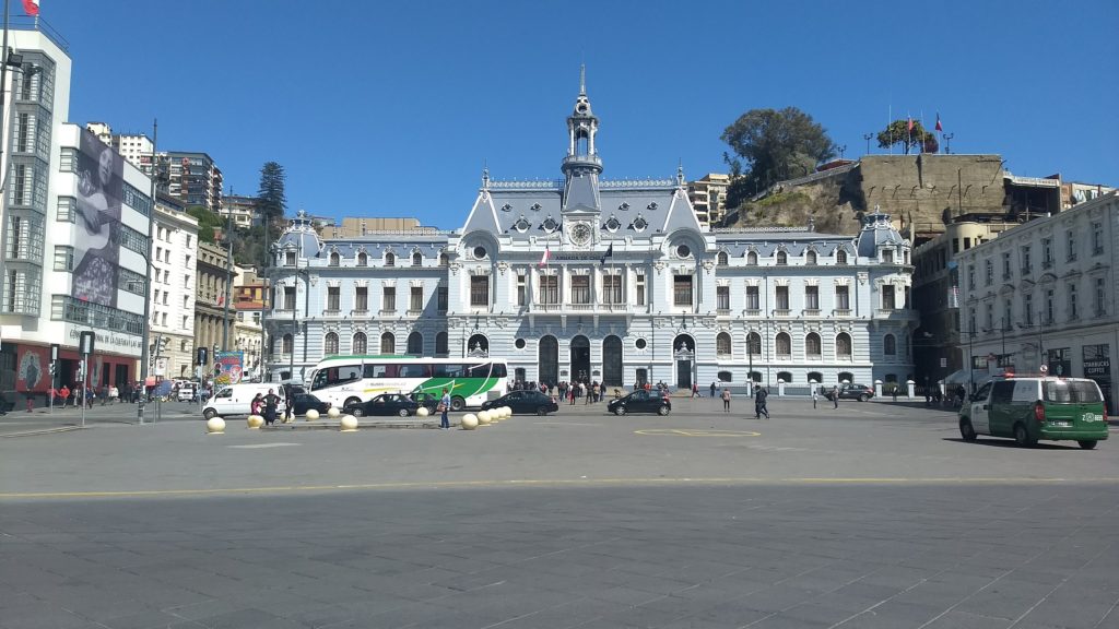 bate e volta em Valparaíso