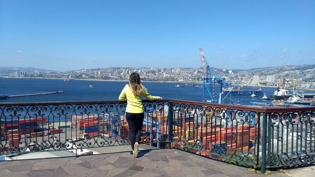 bate e volta em Valparaíso