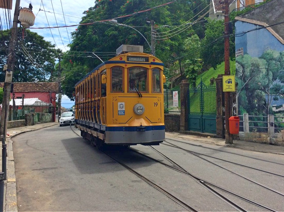 Passeio de bonde em Santa Teresa