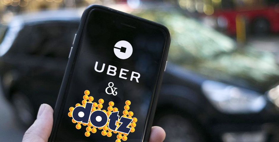 trocar Dotz por cupons do Uber