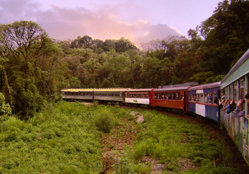 passeio de trem Curitiba Morretes