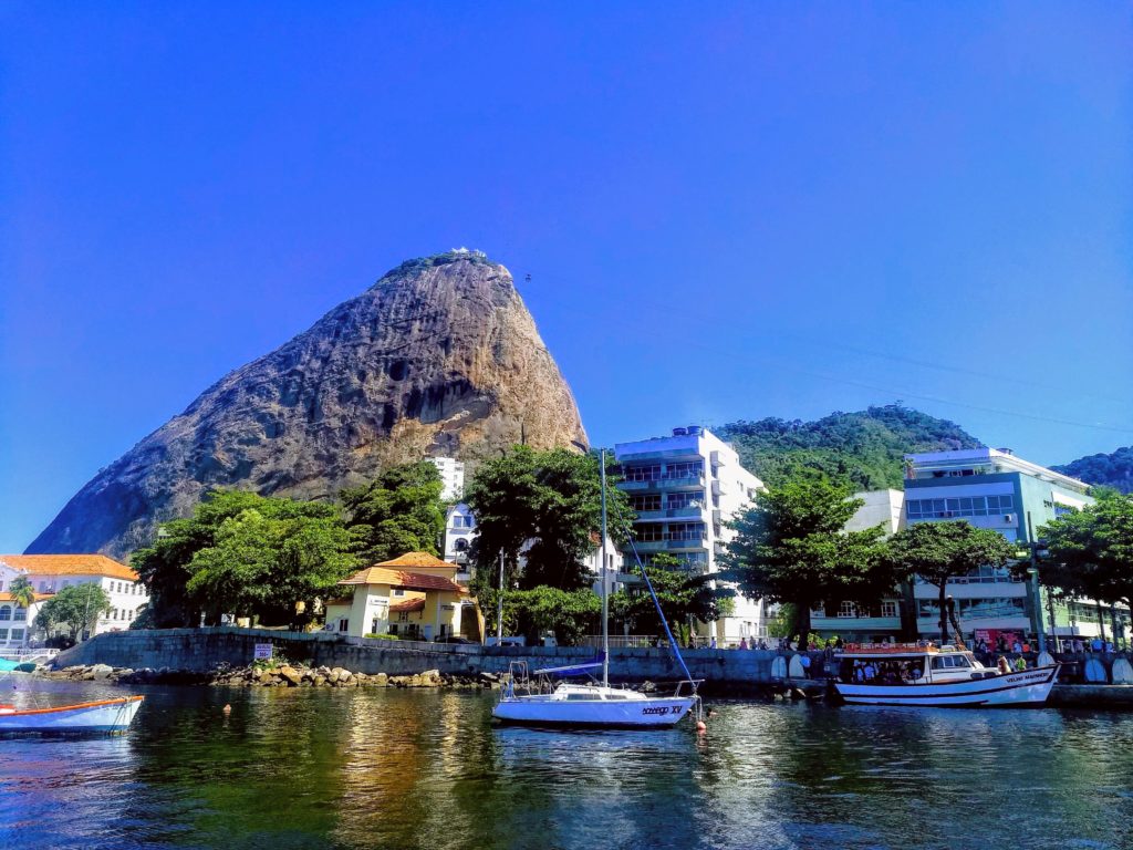 passeio de barco na Baía de Guanabara