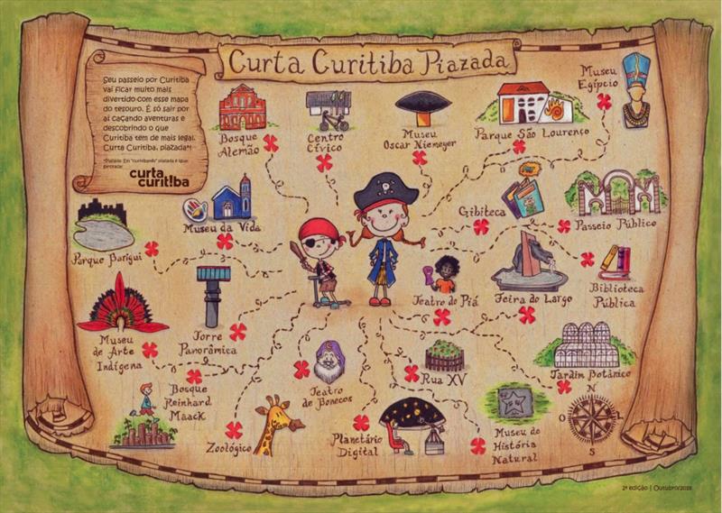 Mapa do Tesouro de Curitiba
