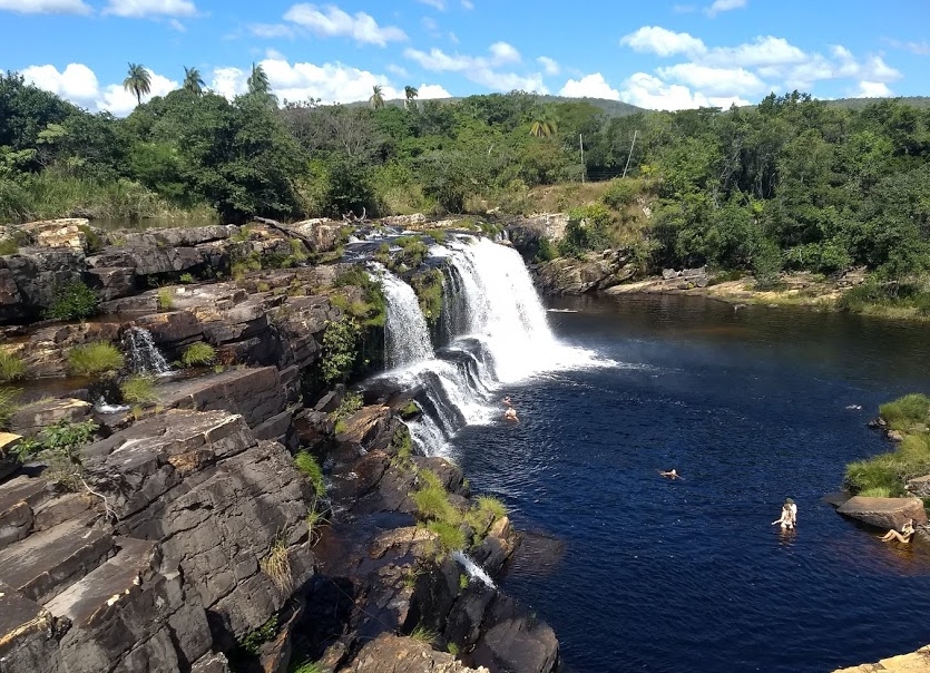 Cachoeira Grande na serra do cipó