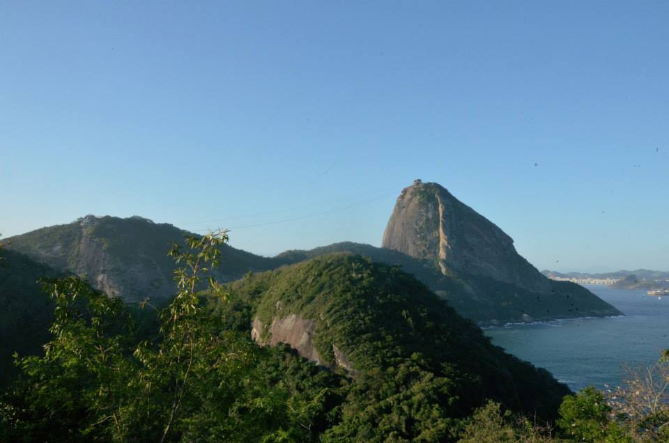 Pão de Açúcar visto a partir do Forte do Leme