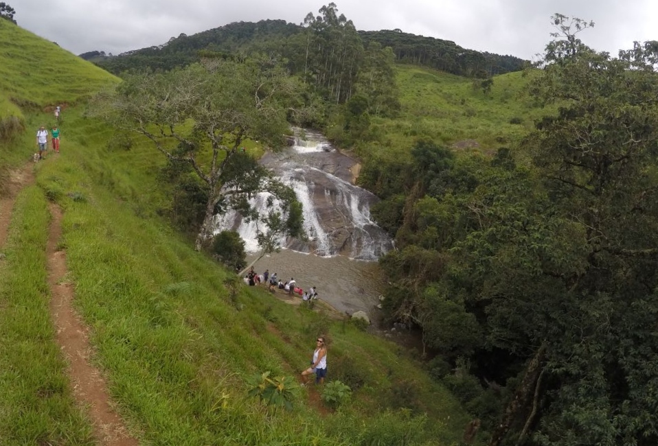 Cachoeira do Cruzeiro em Gonçalves