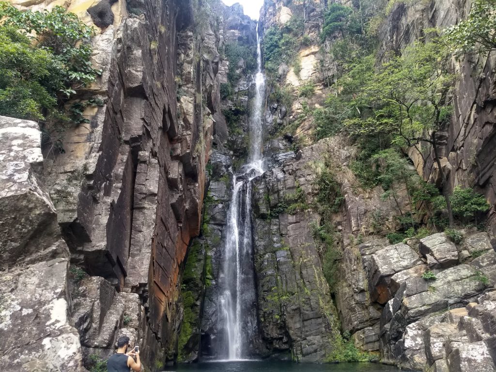 Cachoeira do Véu da Noiva na Serra do Cipó