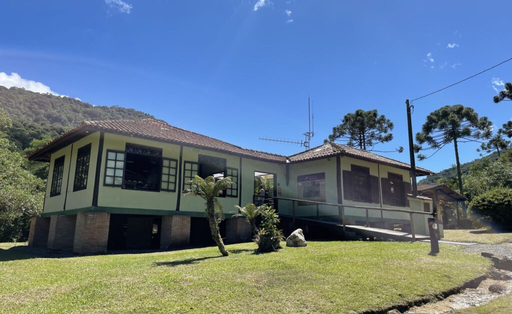 Casa sede da Estação Ecológica de Bananal