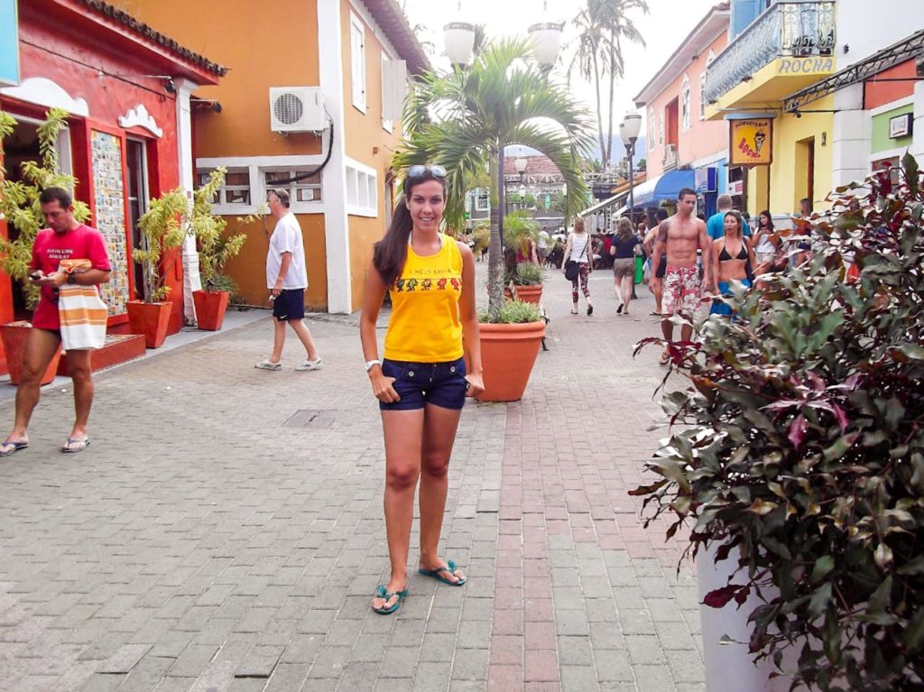 A "vila", o centro histórico de Ilhabela