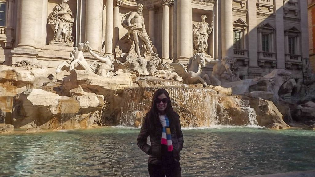 Fontana di Trevi em Roma