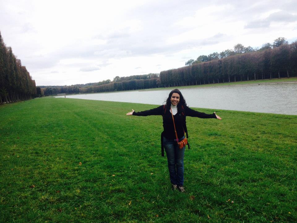 bate e volta em Versalhes