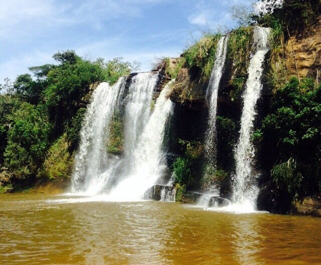 Cachoeira da Fumaça em Carrancas