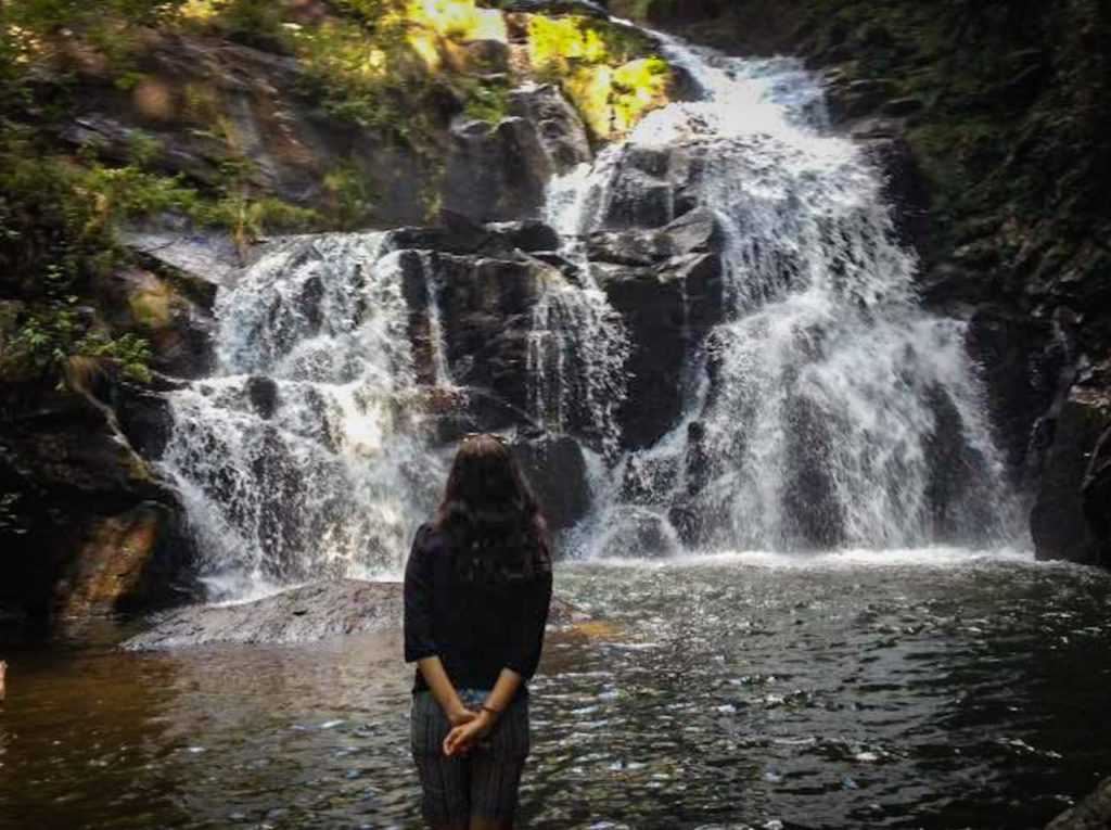Cachoeira do Deus me Livre em Aiuruoca