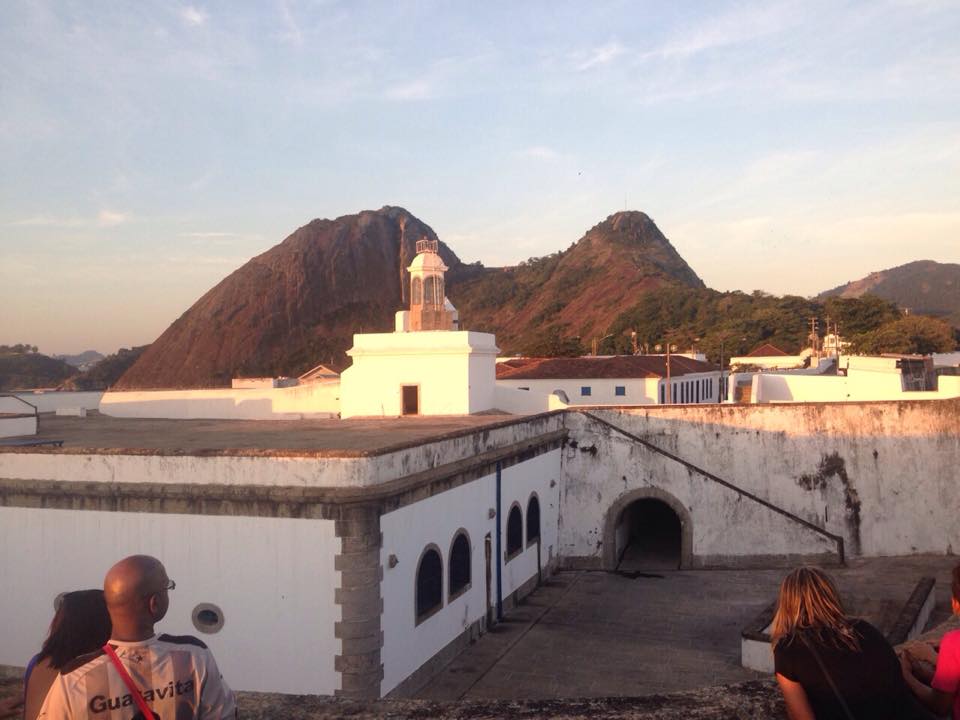 visita na Fortaleza de Santa Cruz da Barra