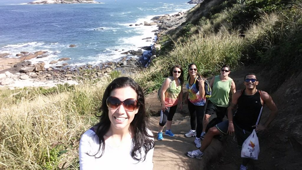 Praia dos Búzios (ou Praia das Conchas) no caminho para a Pedra da Tartaruga