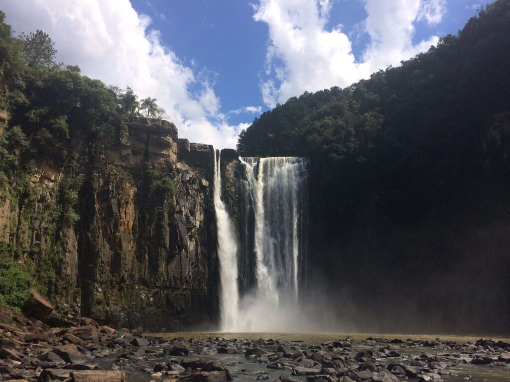 O que fazer em Prudentópolis - conhecer o Salto Barão do Rio Branco