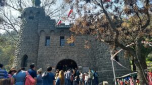 Um dia perdido no chile