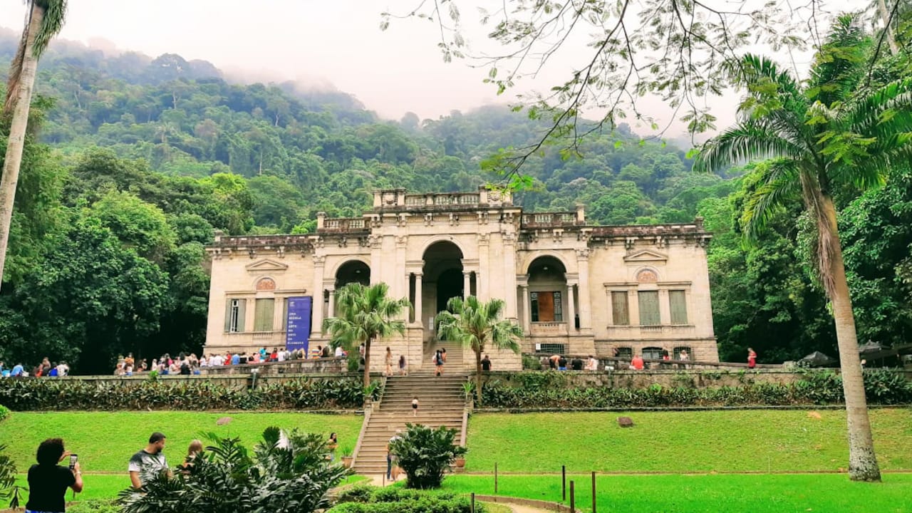 Área externa do Parque Lage Rio de Janeiro