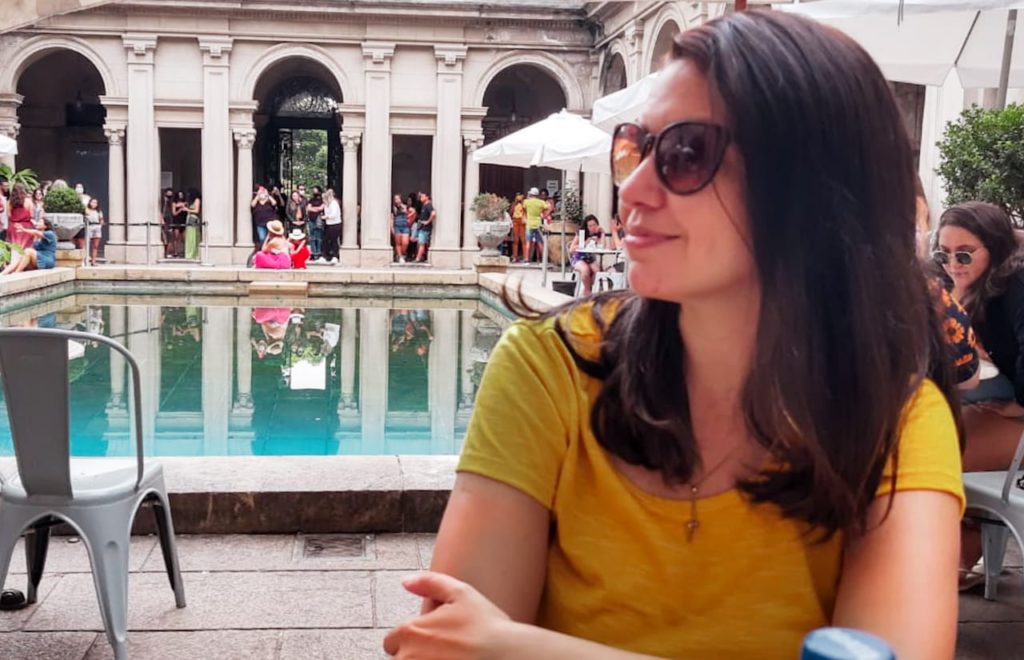 Parque Lage, vista para a piscina