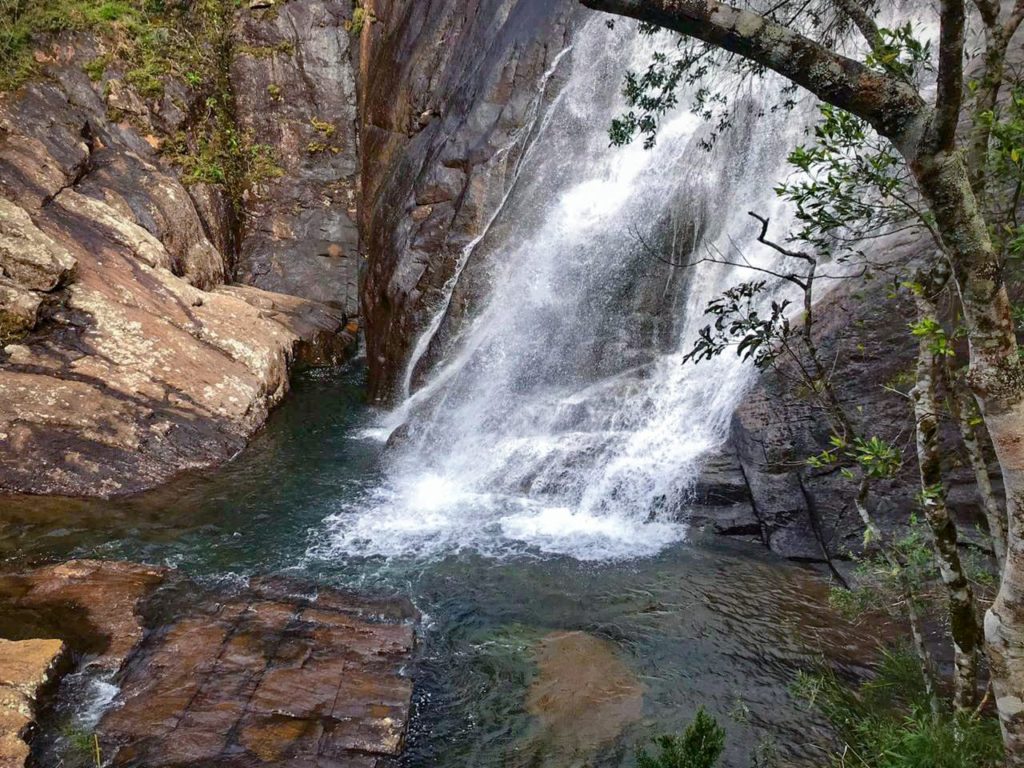 Cachoeira Bonita no Parque Nacional do Caparaó