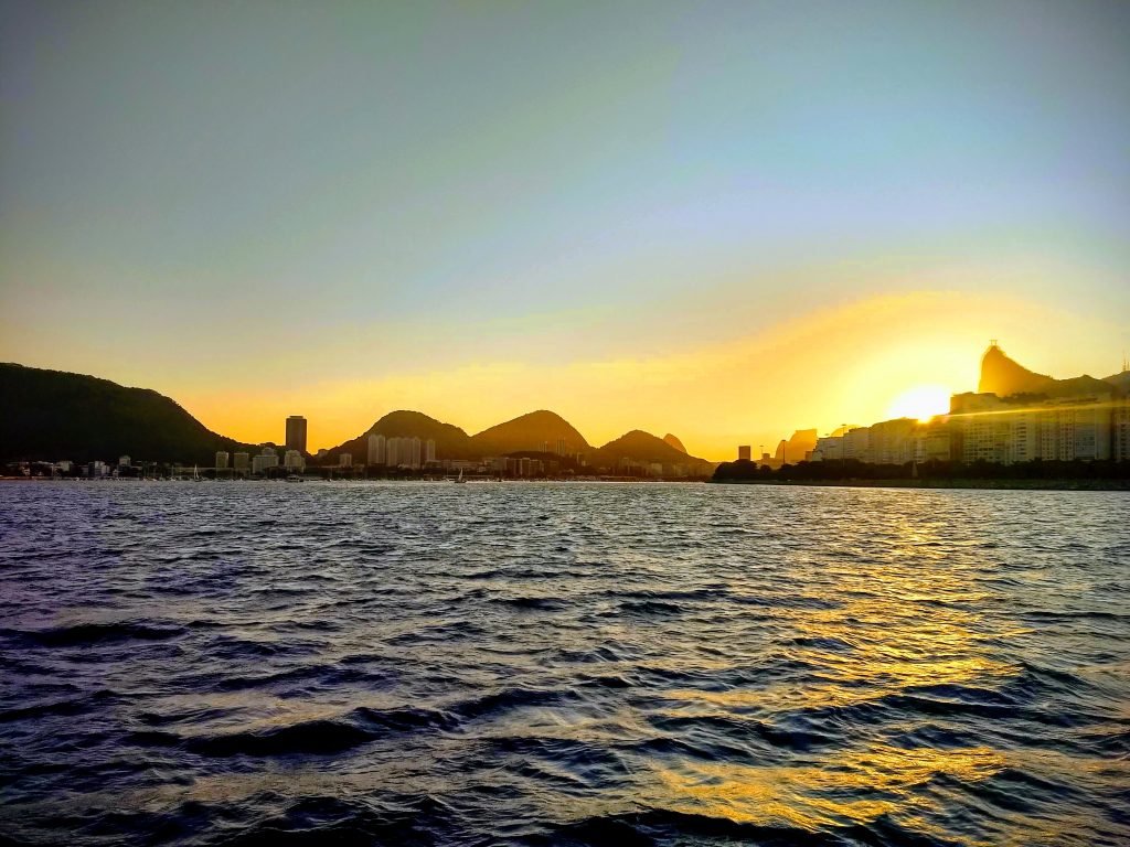 Pôr do Sol na Baía de Guanabara