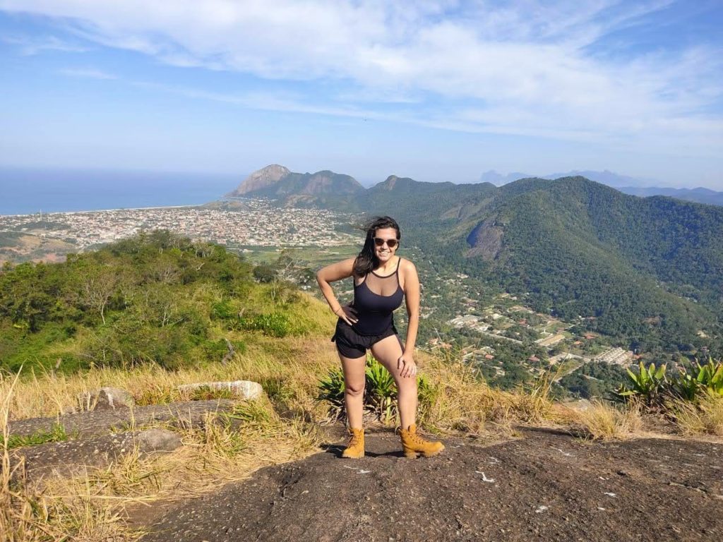 Vista do cume da Pedra de Itaocaia