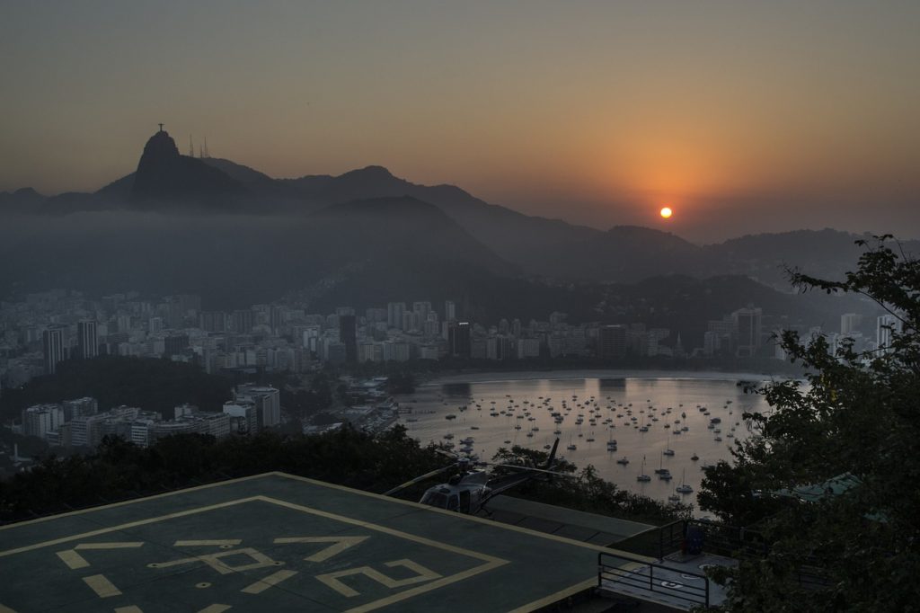 Por do Sol no Morro da Urca