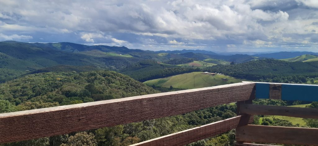 Mirante do hotel Green Mountains 