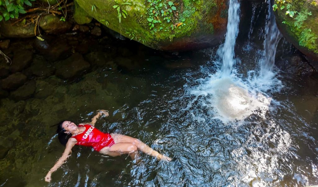 Quarto poço da Cachoeira de Vargem Grande