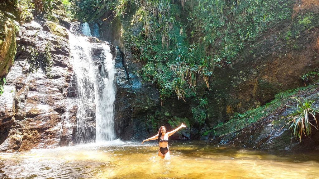 Cachoeira do Chuveiro também conhecida como Cachoeira do Horto