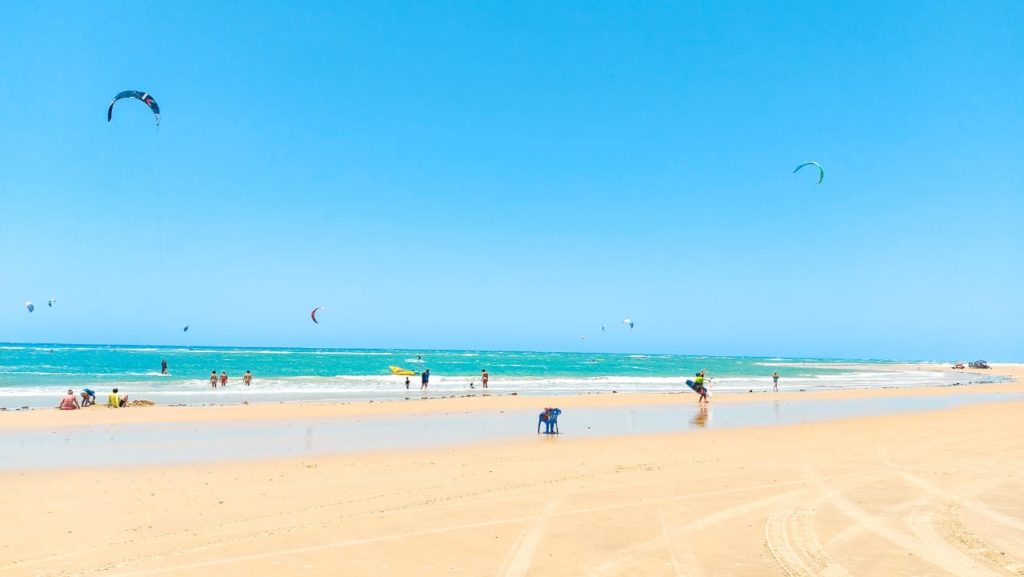 Praia do Quebra-Mar em Paracuru