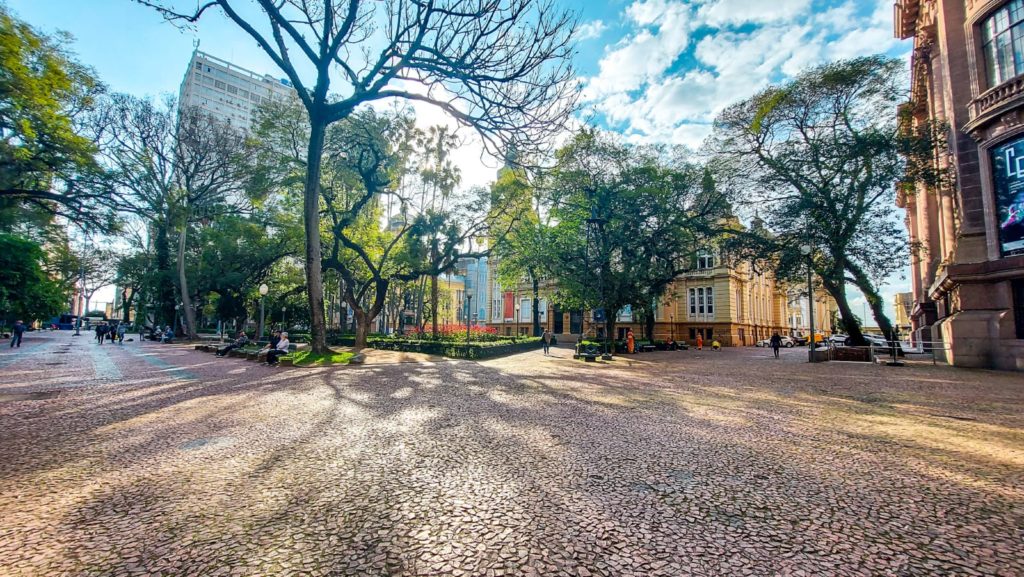 Praça da Alfândega de Porto Alegre