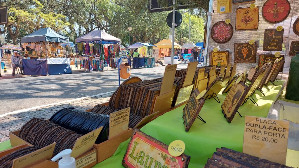 Feira Brique da Redenção em Porto Alegre