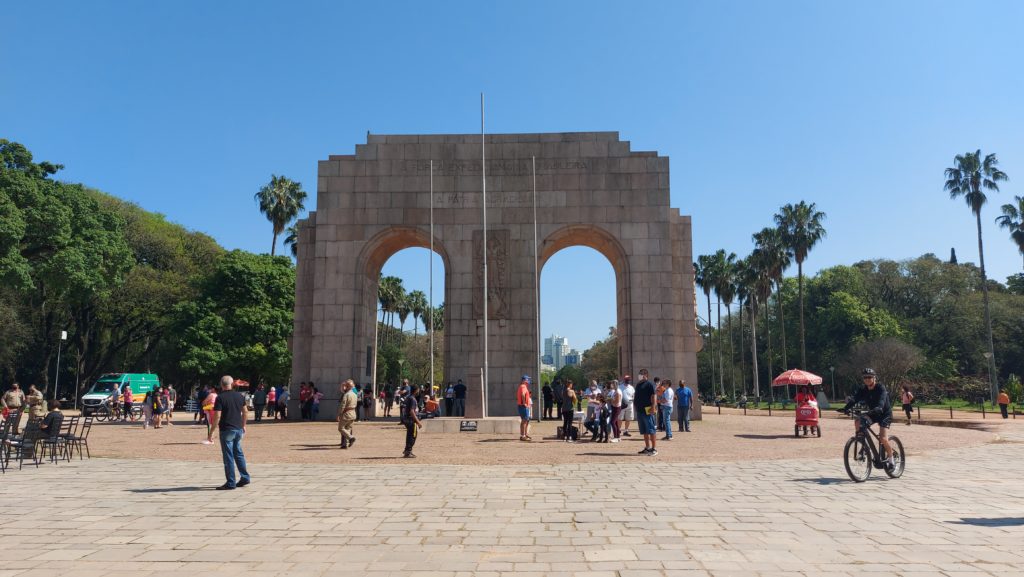 Parque Farroupilha (ou Parque da Redenção) em Porto Alegre