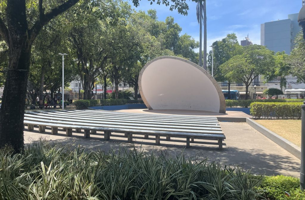 Concha Acústica no Parque Moscoso