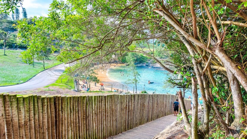 Praia Secreta em Vila Velha