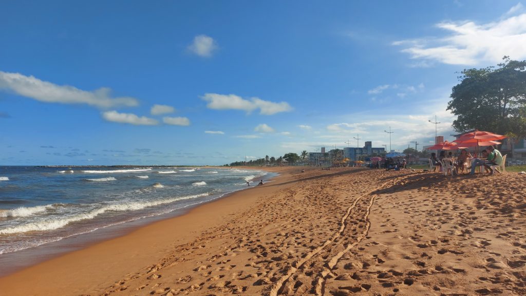 Praia  de Jacaraípe em Serra ES