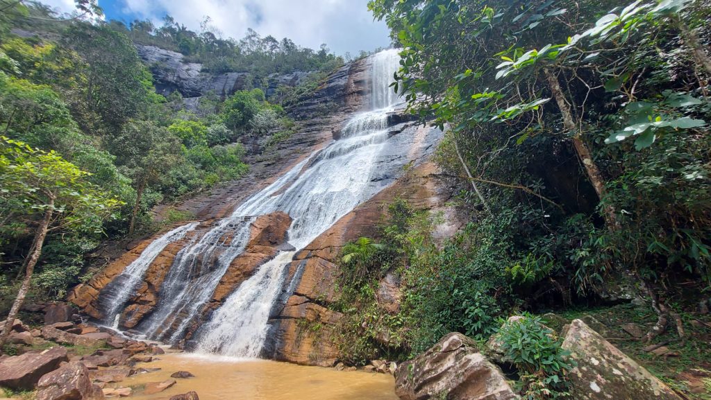 Cachoeira do Parque São Lourenço em Santa Teresa ES