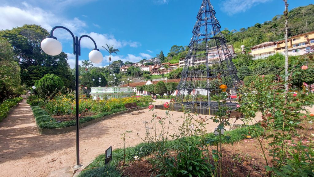 Praça Augusto Ruschi em Santa Teresa Espirito Santo