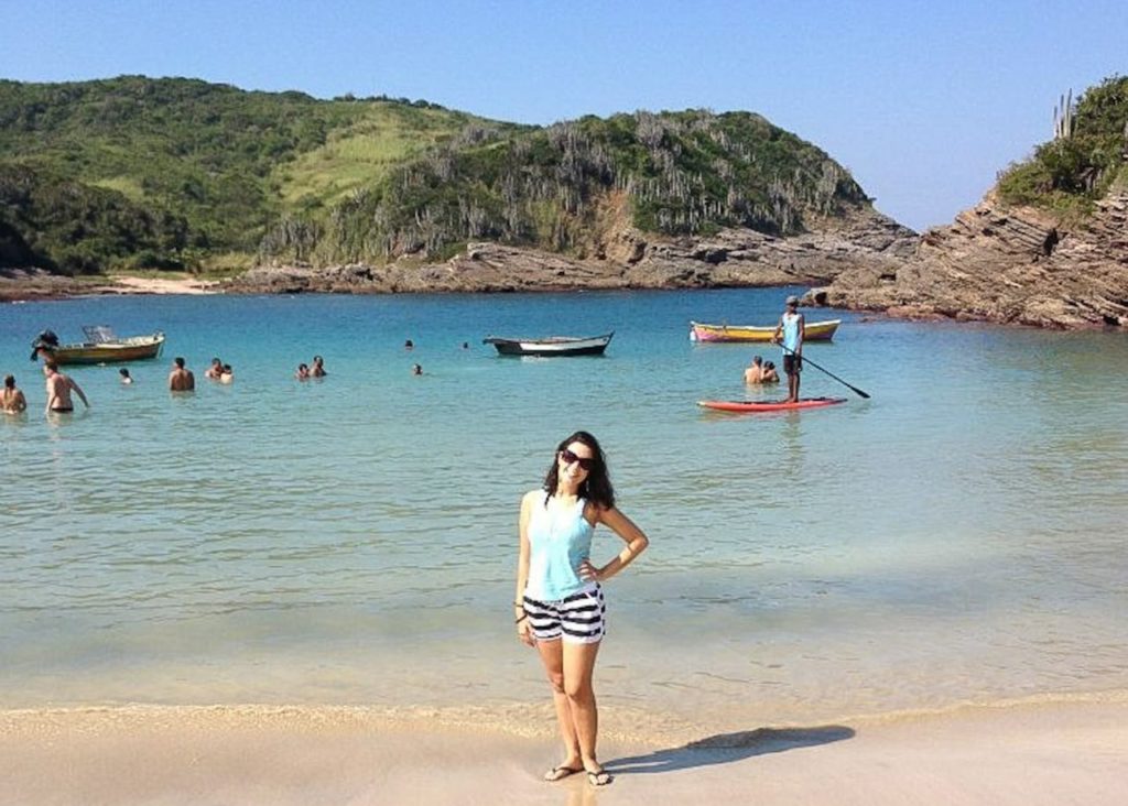 Praia da Ferradurinha em Búzios