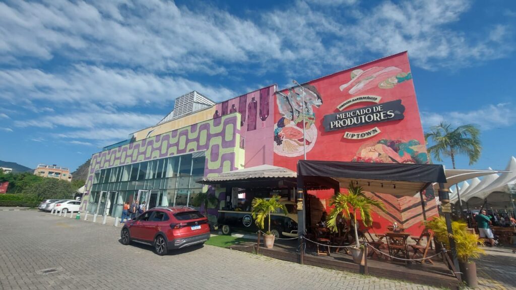 Mercado de Produtores no Rio de Janeiro - Foto da fachada