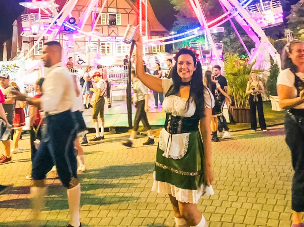 Traje típico na Oktoberfest