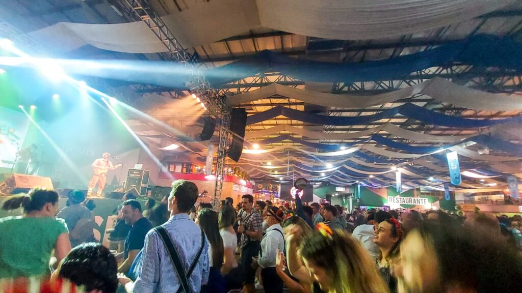 Pavilhão 3 na Oktoberfest Blumenau