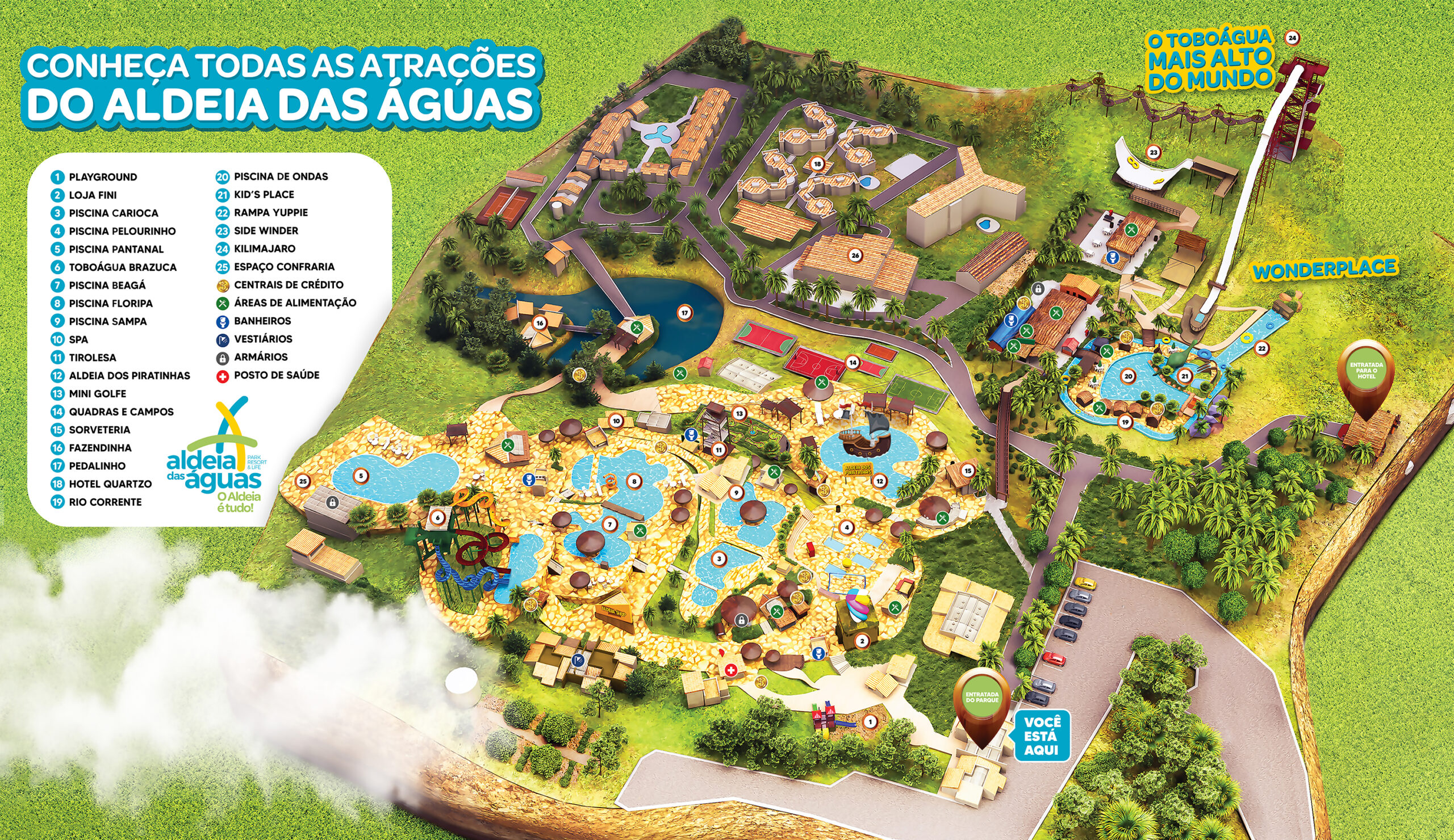 Mapa do Parque