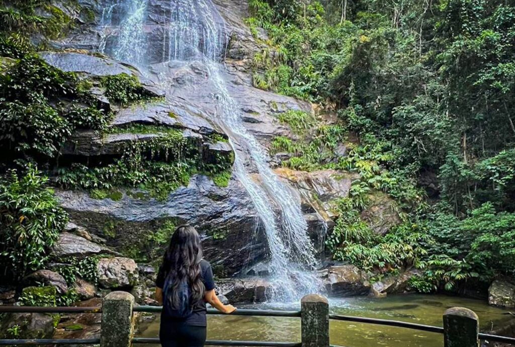 Cascatinha Taunay na Floresta da Tijuca