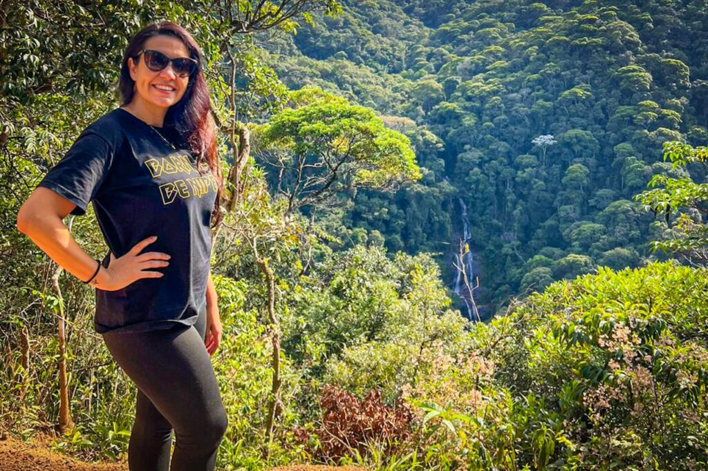 Trilha do Mirante da Cascatinha na Floresta da Tijuca