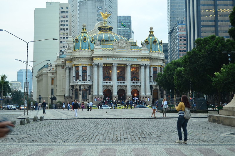 Theatro Municipal na Cinelândia